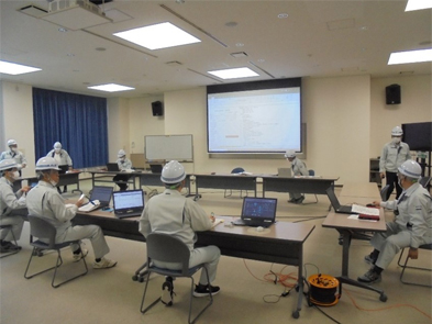 災害対策本部設置・運営訓練の写真2