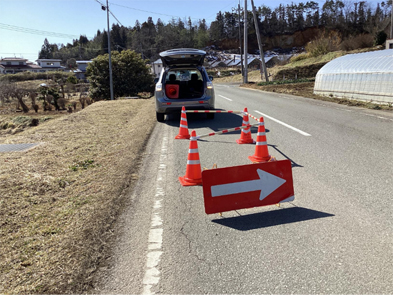 被害調査点検・IT情報伝達訓練・被害対応訓練の写真